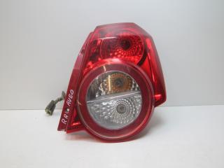 фонарь задний правый Chevrolet Aveo T250 [рестайлинг] T250 2008, 1.2 л., B12D1, бензин, МКПП, серебристый, хетчбэк 5 дв., передний привод, 96650805