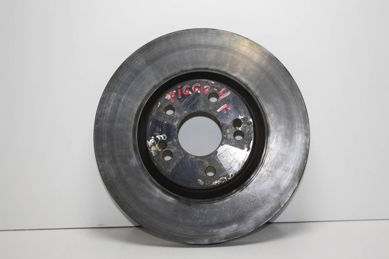 диск тормозной передний Chery Tiggo 4 1 рестайлинг 1 поколение 2021, 2.0 л., SQRD4G20, бензин, вариатор, серый, универсал, передний привод, T153501075 - фото №1