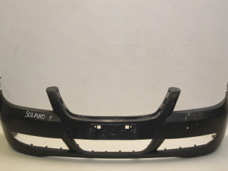 бампер передний Lifan Solano 1 поколение 620 2011, 1.6 л., LF481Q3, бензин, МКПП, черный, седан, передний привод
