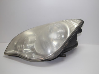 фара левая Hafei Brio 1 поколение HFJ7100 2008, 1.0 л., DA465Q2, бензин, МКПП, серый, хетчбэк 5 дв., передний привод, AAB37113010