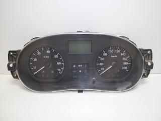 щиток приборов (приборная панель) Renault Logan 1 поколение [рестайлинг] L8 2010, 1.4 л., K7J 710, бензин, МКПП, синий, седан, передний привод