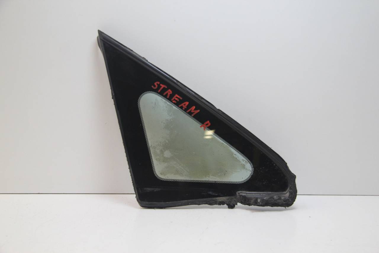 форточка передняя правая Honda Stream 1 поколение RN1 2002, 1.7 л., D17A2, бензин, АКПП, белый, передний привод, правый руль - фото №1