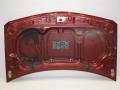капот Renault Megane 2 поколение 2003, 1.9 л., F9Q 800, дизель, МКПП, красный, хетчбэк 5 дв., передний привод - фото №4