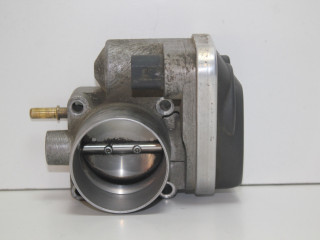 заслонка дроссельная Renault Megane 2 поколение 2003, 1.6 л., K4M T 782, бензин, МКПП, синий, хетчбэк 5 дв., передний привод, 8200190230