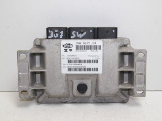 блок управления двигателем Peugeot 307 1 поколение 3H 2003, 2.0 л., RFN (EW10J4), бензин, МКПП, черный, универсал, передний привод, 16560044, 964749880