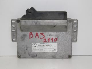 блок управления двигателем Lada 2110 1 поколение 1999, 1.5 л., 2111, бензин, МКПП, седан, передний привод, 2111141102071