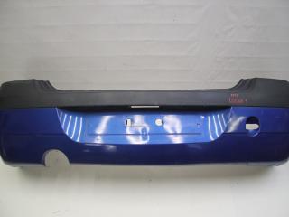 бампер задний Renault Logan 1 поколение L8 2006, 1.4 л., K7JA710, бензин, МКПП, синий, седан, передний привод