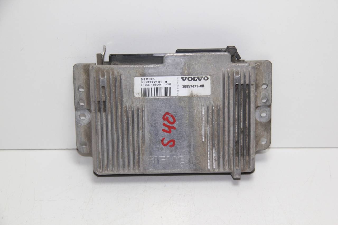 блок управления двигателем Volvo S40 1 поколение VS16 1997, 2.0 л., B 4204 S, бензин, МКПП, зеленый, передний привод, 308574710B, S113727101H - фото №1