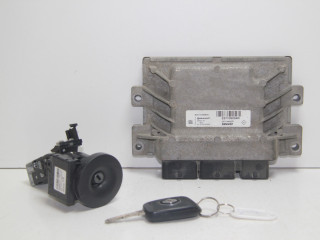 блок управления двигателем Renault Logan 2 поколение [рестайлинг] 2018, 1.6 л., K4M 842, бензин, АКПП, белый, седан, передний привод, 237109054R