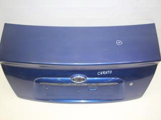 крышка багажника (дверь 3-5) Kia Cerato 1 поколение LD 2006, 1.6 л., G4ED, бензин, МКПП, синий, седан, передний привод