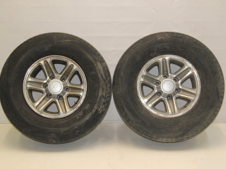 диск литой Derways Shuttle 1 поколение 2006, 2.4 л., 4G64-S4M, бензин, МКПП, бежевый, полный подключаемый привод