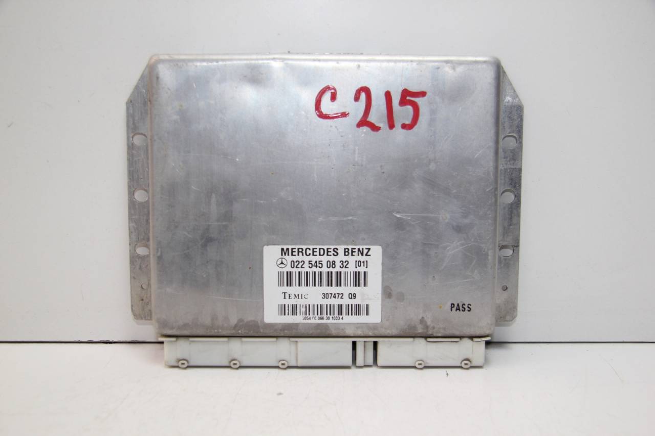 блок управления подвеской Mercedes-Benz CL-Класс C215 2000, 5.8 л., M137E58, бензин, АКПП, серебристый, купе, задний привод, 0225450832 - фото №1