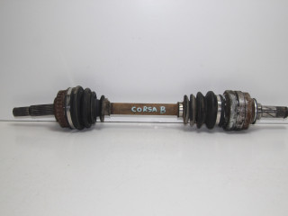 полуось передняя левая (приводной вал, ШРУС) Opel Corsa B [рестайлинг] F68 2000, 1.0 л., X 10 XE, бензин, МКПП, зеленый, хетчбэк 5 дв., передний привод, 374041