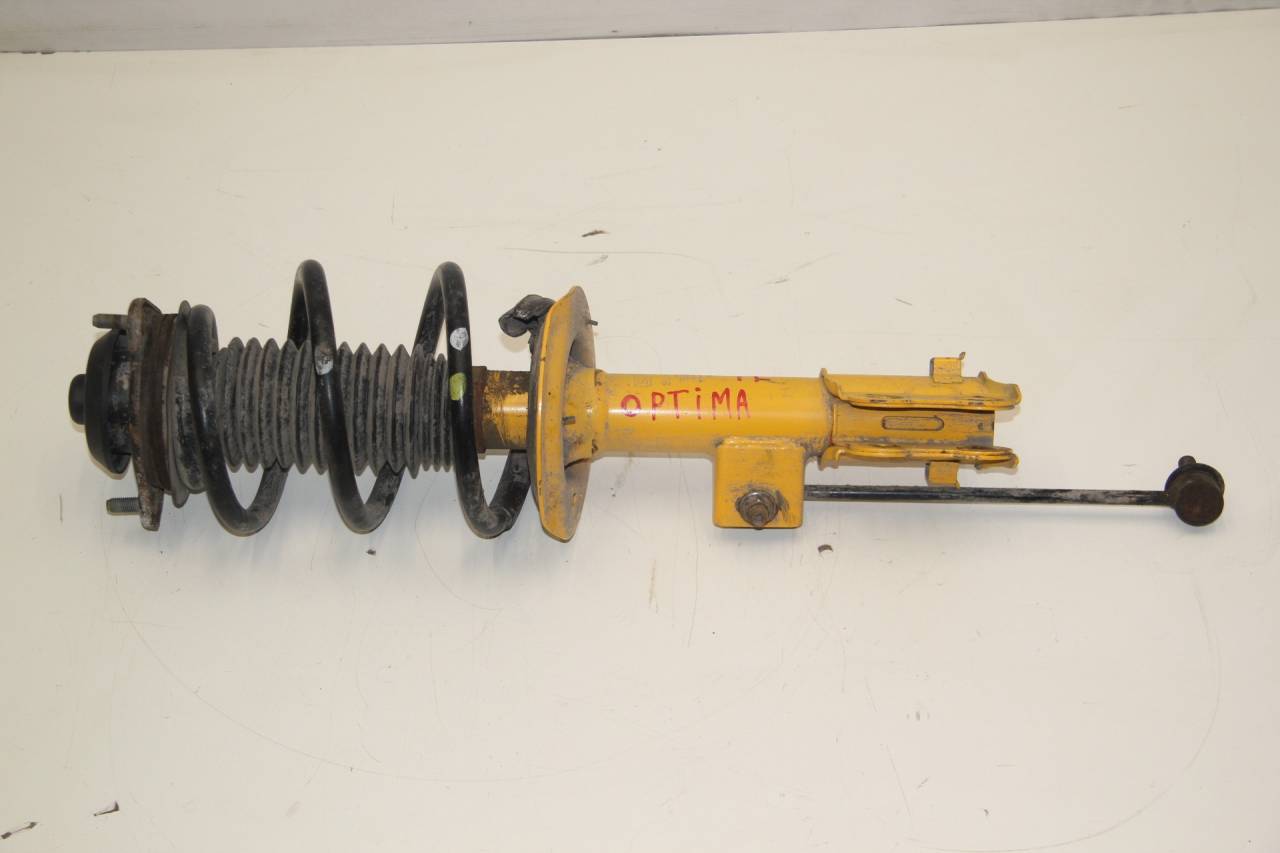 стойка передняя левая Kia Optima 3 поколение TF 2013, 2.4 л., G4KJ, бензин, АКПП, серебро, седан, передний привод - фото №1