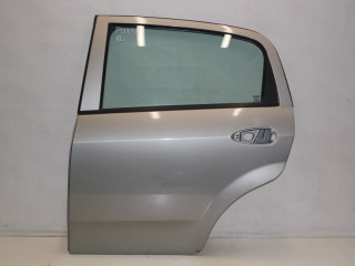дверь задняя левая Fiat Punto 3 поколение 199 2007, 1.4 л., 350 A1.000, бензин, МКПП, серебро, хетчбэк 5 дв., передний привод