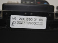 блок управления печки / климат-контроля Mercedes-Benz CL-Класс C215 2000, 5.8 л., M137E58, бензин, АКПП, серебристый, купе, задний привод, 2208200185 - фото №4