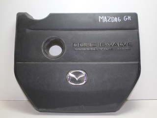 декоративная крышка двигателя Mazda 6 GH 2008, 2.0 л., LF-VE, бензин, АКПП, черный, седан, передний привод, LF96102F1