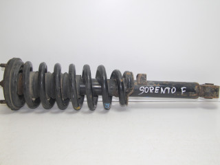 стойка передняя Kia Sorento 1 поколение BL 2002, 2.5 л., D4CB, дизель, АКПП, серебристый, полный привод