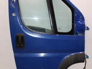 дверь передняя правая Citroen Jumper 2 поколение L4H2 2010, 2.2 л., 4HU (P22DTE), дизель, МКПП, синий, фургон, передний привод