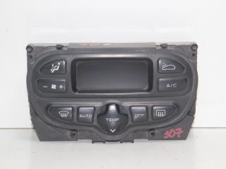 блок управления печки / климат-контроля Peugeot 307 1 поколение 3C 2002, 1.6 л., NFU (TU5JP4), бензин, МКПП, зеленый, хетчбэк 5 дв., 96430991