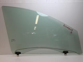 стекло двери передней правой Renault Fluence 1 поколение L30R 2011, 1.6 л., K4M 839, бензин, АКПП, бежевый, седан, передний привод, 803000014R