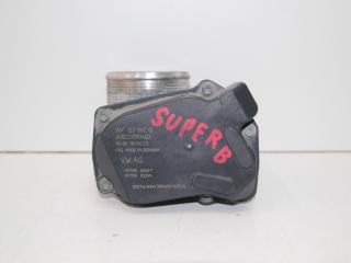 заслонка дроссельная Skoda Superb 2 поколение 3T5 2010, 1.8 л., CDAB, бензин, АКПП, черный, лифтбэк, передний привод, 06F133062Q