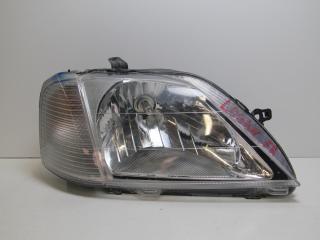 фара правая Renault Logan 1 поколение L8 2006, 1.4 л., K7JA710, бензин, МКПП, синий, седан, передний привод