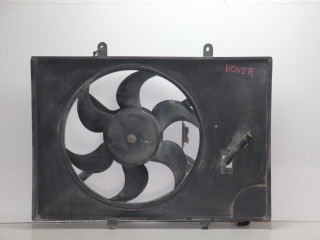 вентилятор радиатора Great Wall Hover 1 поколение H1 2007, 2.4 л., 4G64-S4M, бензин, МКПП, серебристый, полный подключаемый привод