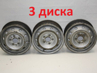 диск штампованный Citroen Jumper 2 поколение L4H2 2010, 2.2 л., 4HU (P22DTE), дизель, МКПП, синий, фургон, передний привод