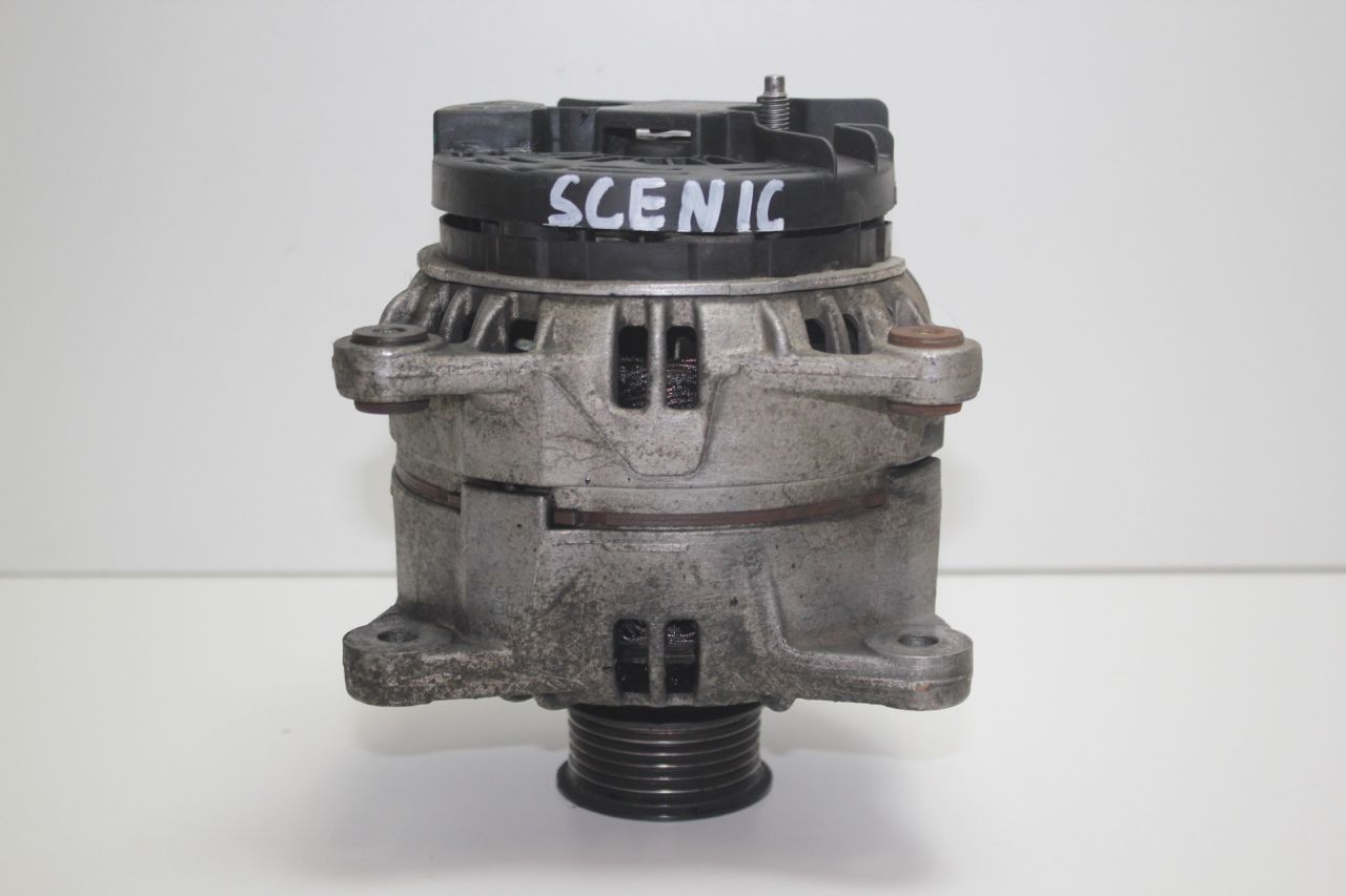 генератор Renault Scenic 2 поколение JM1B 2006, 1.6 л., K4M D 812, бензин, МКПП, светло-серо-голубой, передний привод, 8200323127 - фото №1