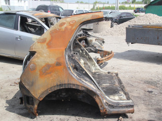 задняя часть кузова (тазик) SsangYong Actyon 2 поколение CK 2011, 2.0 л., D20DTF, дизель, МКПП, белый, хетчбэк 5 дв., передний привод