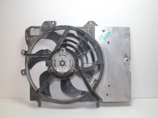 вентилятор радиатора Citroen C3 Picasso 1 поколение SH 2009, 1.4 л., 8FS (EP3), бензин, МКПП, сине-голубой, минивэн, передний привод, 1253Q0