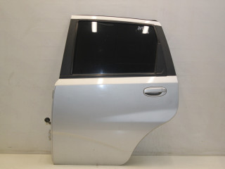 дверь задняя левая Chevrolet Aveo T200 2005, 1.4 л., бензин, МКПП, серебристый, хетчбэк 5 дв., передний привод