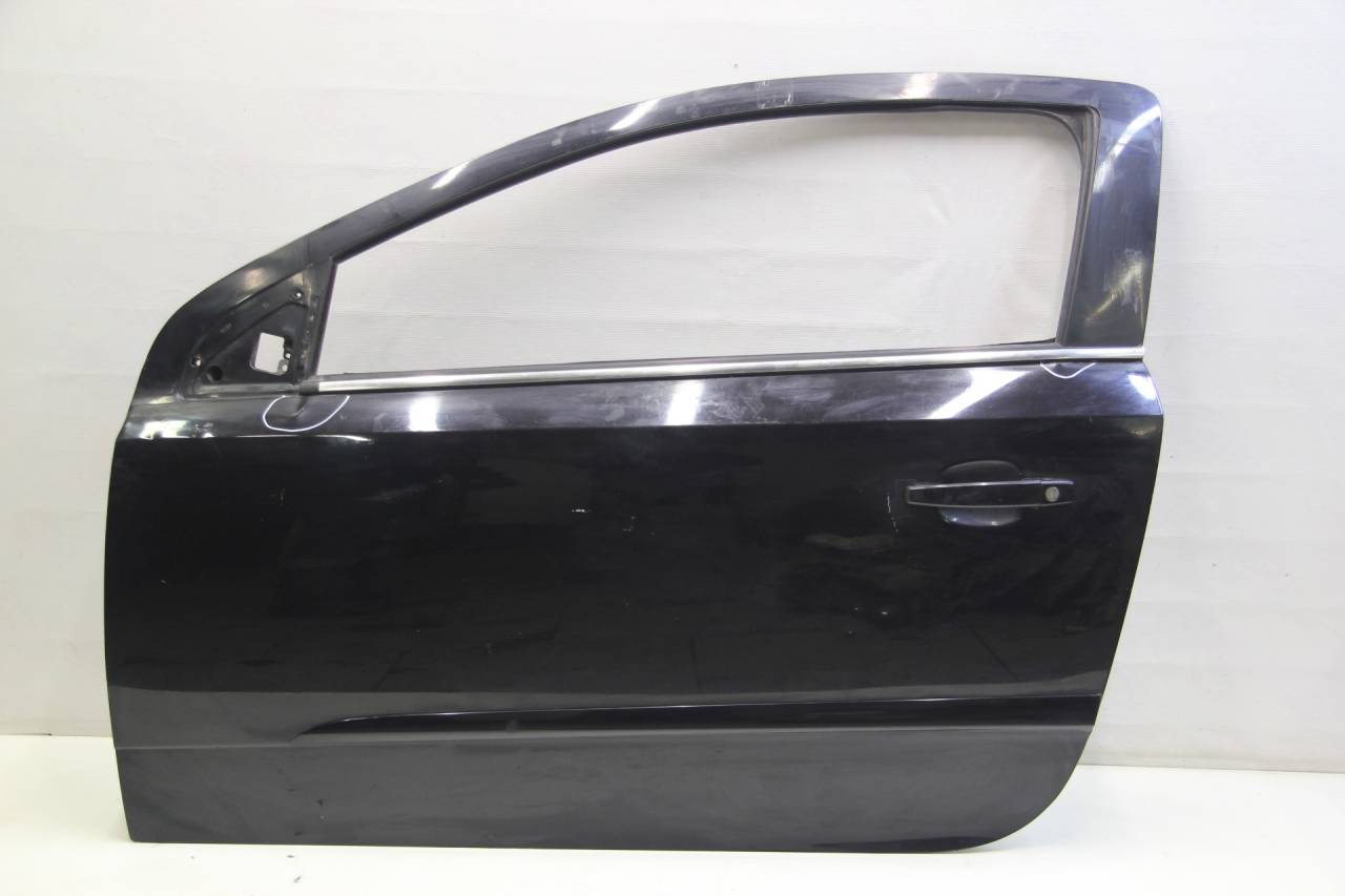 дверь задняя левая Opel Astra H B16 2007, 1.6 л., Z 16 XER, бензин, МКПП, черный, купе, передний привод - фото №1