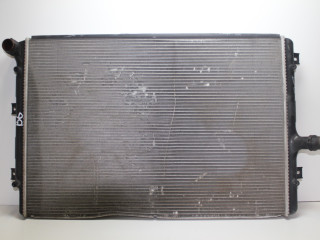 радиатор (основной) Volkswagen Passat B6 3C5 2008, 2.0 л., BPY, бензин, АКПП, серебристый, универсал, передний привод, 1K0121251AB