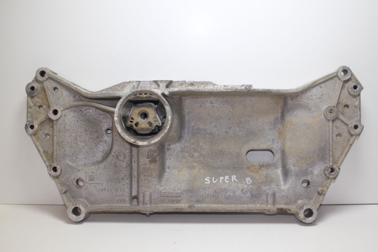 балка подвески передняя (подрамник) Skoda Superb 2 поколение 3T5 2010, 1.8 л., CDAB, бензин, АКПП, черный, лифтбэк, передний привод, 11K0199369G - фото №1