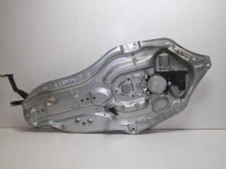 стеклоподъемник передний левый Kia Cerato 2 поколение TD 2012, 1.6 л., G4FC, бензин, АКПП, серебристый, седан, передний привод, 824701M000