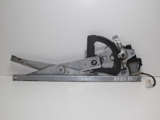 стеклоподъемник передний левый Chevrolet Aveo T250 [рестайлинг] T250 2008, 1.2 л., B12D1, бензин, МКПП, серебристый, хетчбэк 5 дв., передний привод