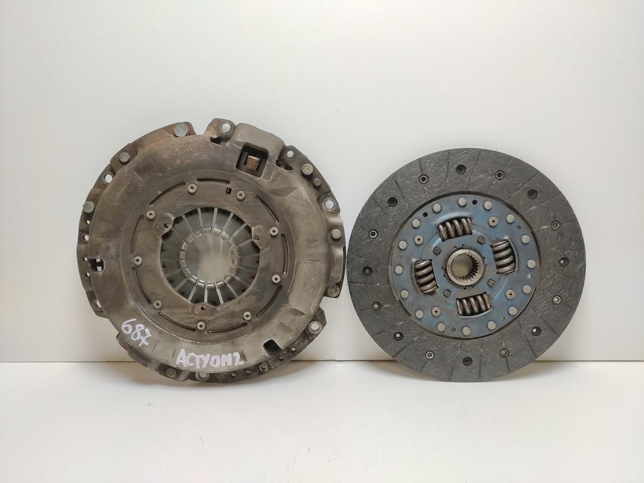 комплект сцепления SsangYong Actyon 2 поколение CK 2011, 2.0 л., D20DTF, дизель, МКПП, белый, хетчбэк 5 дв., передний привод - фото №1