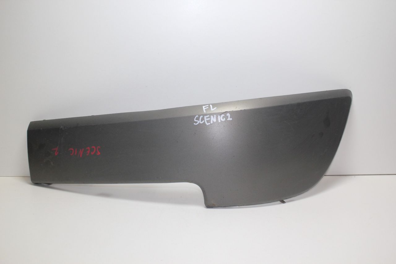 накладка на бампер Renault Scenic 2 поколение JM1B 2005, 1.6 л., K4M T 782, бензин, МКПП, светло-серо-голубой, универсал, передний привод, 8200139947 - фото №1