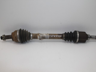 полуось передняя левая (приводной вал, ШРУС) Citroen C3 Picasso 1 поколение SH 2011, 1.4 л., 8FP (EP3), бензин, МКПП, белый, передний привод, 9686650380, 3272ZL
