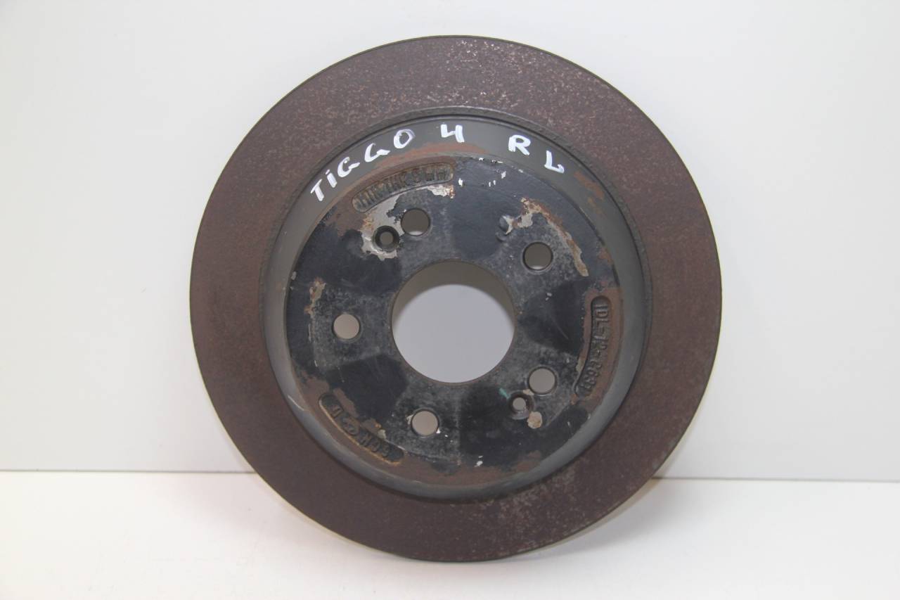 диск тормозной задний Chery Tiggo 4 1 рестайлинг 1 поколение 2021, 2.0 л., SQRD4G20, бензин, вариатор, серый, универсал, передний привод, T153502075 - фото №1