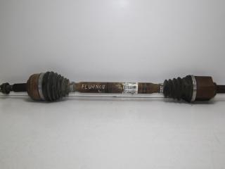 полуось передняя левая (приводной вал, ШРУС) Renault Fluence 1 поколение L30R 2011, 1.6 л., K4M 839, бензин, АКПП, бежевый, седан, передний привод, 391017624R
