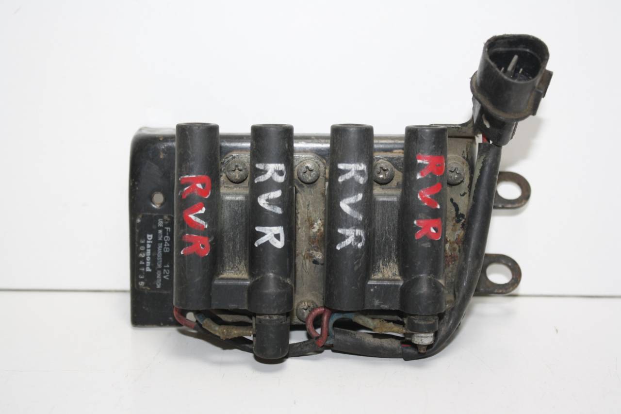 катушка зажигания Mitsubishi RVR 2 поколение N23W (1997 - 2002), 2.0 л., 4G63 (SOHC 8V), бензин, F-648 - фото №1