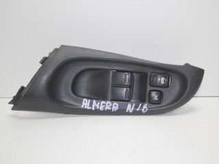 блок управления стеклоподъемниками Nissan Almera N16 [рестайлинг] N16 2005, 1.5 л., QG15DE, бензин, МКПП, серо-зеленый, седан, передний привод, 73365570