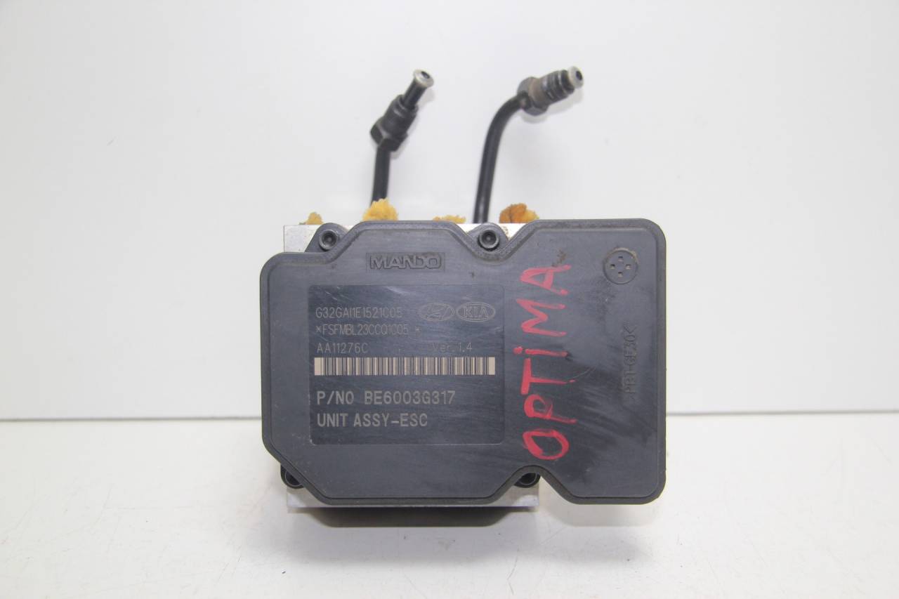 блок ABS Kia Optima 3 поколение TF 2013, 2.4 л., G4KJ, бензин, АКПП, серебро, седан, передний привод, 589202, BE6003G317 - фото №1