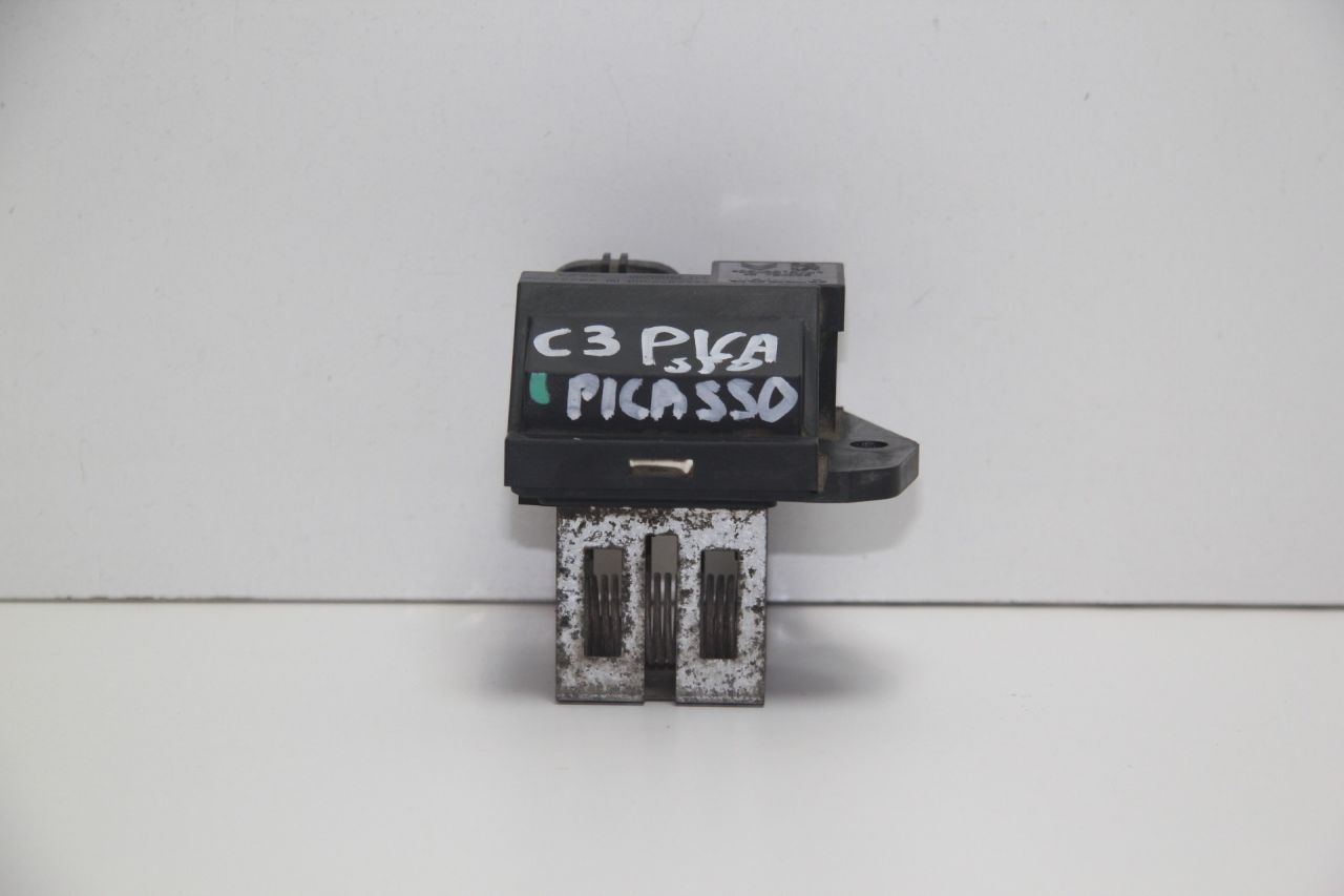 сопротивление печки Citroen C3 Picasso 1 поколение SH 2009, 1.4 л., 8FS (EP3), бензин, МКПП, сине-голубой, минивэн, передний привод, 9662872380-00 - фото №1