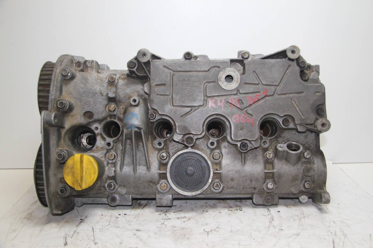 головка блока цилиндров Renault Megane 2 поколение B9A 2005, 1.6 л., K4M 761, бензин, АКПП, седан, 7701474361, 8201143400 - фото №1