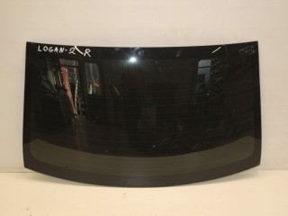 стекло заднее Renault Logan 2 поколение L8 2016, 1.6 л., K4M 842, бензин, МКПП, белый, седан