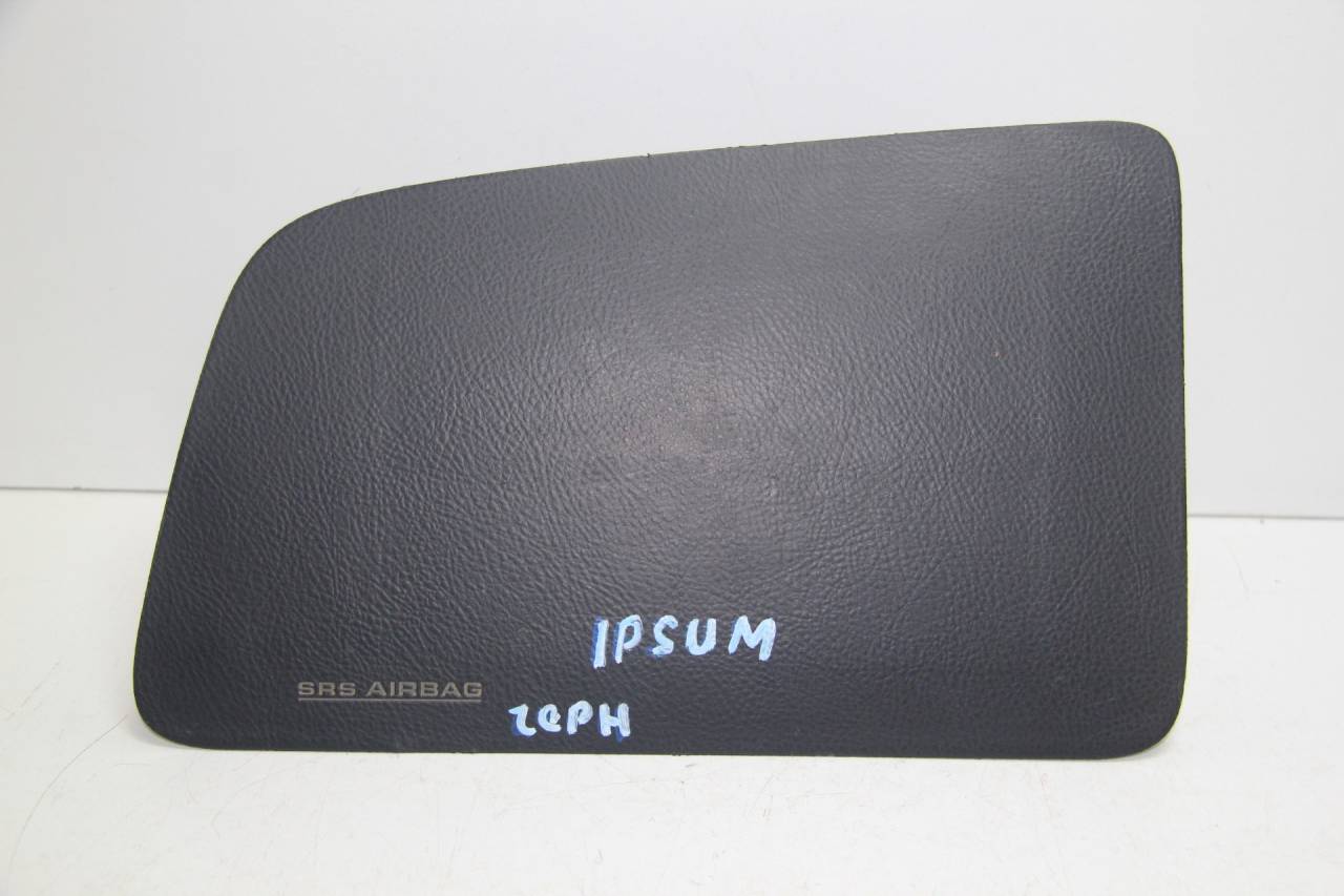 подушка безопасности пассажира Toyota Ipsum 2 поколение ACM21W 2002, 2.4 л., MPI, 2AZ-FE, бензин, АКПП, черный, универсал, передний привод, правый руль - фото №1